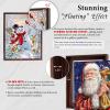 Canvas Floater Frames Kit - 1.25" Deep Floating Frame Wall Art Decor Panels & Stretched Canvas Boards (16"x24", Dark Brown) view 2