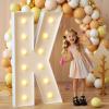 imprsv Marquee Letters, 4FT Light Up Letters K with Light for Party Decor view 1