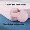 XIEMINLE 2 3 Seater Seat Cushion with Removable Cover Non-Slip Bottom, Rectangle Wooden Bench Cushions Shoe Cabinet Pads Sofa Bench Cushions for Indoor Dinning Bench,100 * 45 * 3cm,Grey view 3