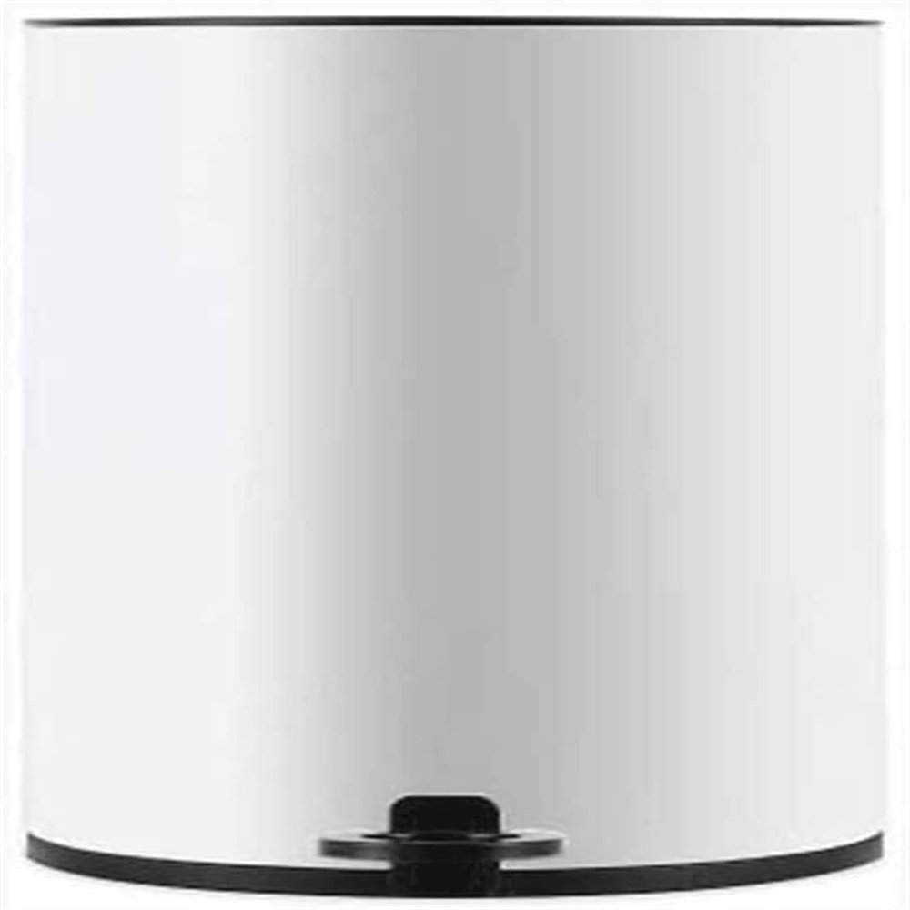 TATSEN Semi-Round Hands-Free Kitchen Step Trash Can with Soft-Close Lid Brushed Stainless Steel
