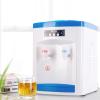 Hot and Cold Water Countertop Cooler Dispenser, White Freestanding Water Dispenser, Small Top Loading Countertop Water Cooler Dispenser for Home Office Cafe Bar Dorm Room view 2
