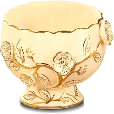 TATSEN Desktop Trash Can European-Style Living Room Coffee Table Table High-end Household Peel Box Storage Bin