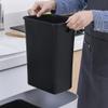 TATSEN 3 Layer Kitchen Waste Bin Home Corner Garbage Plastic Bucket Floor Standing Space Saving Wet Dry Sorted Trash Can with Wheels view 3