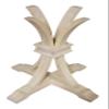 BingLTD - 52" x 36" Gabriel Dining Table (TT5201 / PD-12B36-RW-UNF) view 4