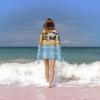 Cat Microfiber Beach Towel for Women, Adults - Cute Personalized, Oversized, Quick Dry, Sand Free - 30"x 60" view 3