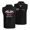 Custom Barber Smocks Personalized Logo Name Barber Shop Workwear Unisex Work Vest for Hair Salon view 1
