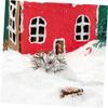 Alasum 2 Packs Artificial Winter displays Snow Simulation Snowflakes Fake Snow for Crafts Fluffy Faux Snow Dry Fake Artificial Snow Absorbent Particles Floor White view 4