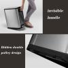 Garbage Recycling Bin 20L Household Living Room with Lid Trash Can Thickened Stainless Steel Foot-Operated Kitchen Trash Can Pulley Double Open Lid Large Trash Can Kitchen Trash Can view 3