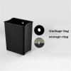 Garbage Recycling Bin 20L Household Living Room with Lid Trash Can Thickened Stainless Steel Foot-Operated Kitchen Trash Can Pulley Double Open Lid Large Trash Can Kitchen Trash Can view 4