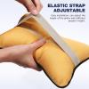 GLEAVI 2pcs Car Seat Headrest Neck Pillow for Car Travel Pillow Neck Rest for Flight Car Headrest Cushion Car Headrest Black Cushion Headrest Rest Supplies view 4