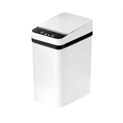 DYPASA Garbage Recycling Bin Kitchen Bathroom Waste Bin Smart Trash Can Automatic Touchless Garbage Bin Intelligent Induction Waterproof Bin with Lid Kitchen Trash Can (Color : Gold)