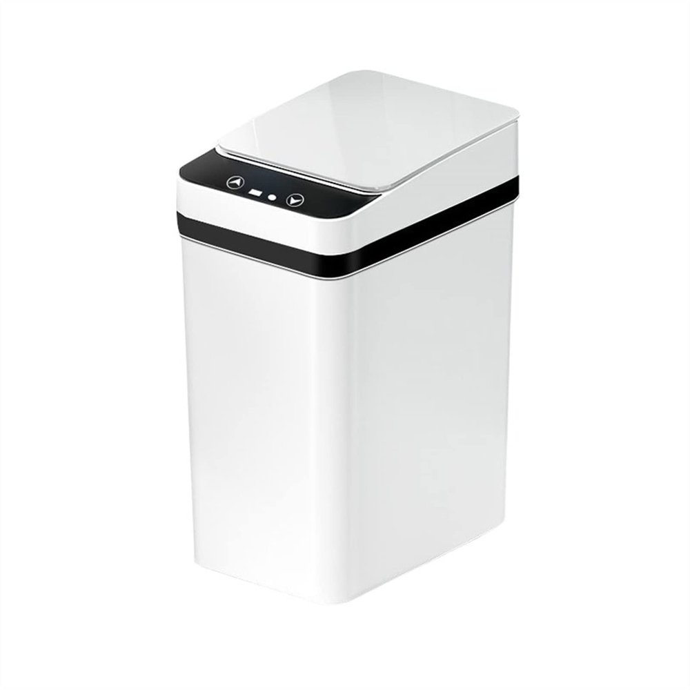 DYPASA Garbage Recycling Bin Kitchen Bathroom Waste Bin Smart Trash Can Automatic Touchless Garbage Bin Intelligent Induction Waterproof Bin with Lid Kitchen Trash Can (Color : Gold)