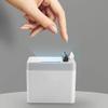 ROHNES Smart Toothpick Holder Plastic Desktop Automatic Toothpick Dispenser Creative Reusable Toothpick Container Rechargeable view 3