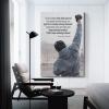 SUANQ Rocky Balboa Poster Motivational Quote Movie Posters Poster Decorative Painting Canvas Wall Art Living Room Posters Bedroom Painting 12x18inch(30x45cm) view 3