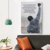 SUANQ Rocky Balboa Poster Motivational Quote Movie Posters Poster Decorative Painting Canvas Wall Art Living Room Posters Bedroom Painting 12x18inch(30x45cm) view 4