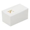 Luxenap 15.8 X 7.9 Inch Linen-Feel Guest Towels, 2000 Lettered Hand Towels - Gold Letter 'K', Sans Serif Font, White Paper Dinner Napkins, airlaid, For Restrooms And Tables view 1