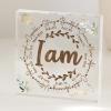 Personalized religious gifts for women christian plaque, Christian gifts for women flower plaque, Bible verse gifts, Christian inspirational gifts, Inspirational birthday gifts for mom gift/7 view 2