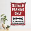gaeruite Room Accessories For Teen Boys Guatemalan Parking Only Tapestry Aesthetic Tapestry Man Cave Rules (Size : 75X100CM) view 1