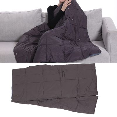 AAGAZA Electric Heated Shawl Blanket 112x138cm Electric Blanket for Sofa Soft and Comfortable Machine Washable Electric Thermal Blanket USB Charging