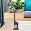 UPKOCH Giraffe Paper Towel Holder Stand Decorative and Functional Tissue Roll Organizer for Kitchen and Bathroom Space-Saving Design Cute Animal Shape Home Decor view 4