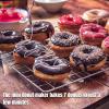 Mini Donut Maker, Mini Donut Maker Machine, Mini Donas Maquina, Donuts Maker Makes 7 Donuts Easy Release Heat Dissipation Prevent Slip Portable Electric Doughnut Maker view 3