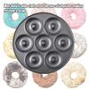 Mini Donut Maker, Mini Donut Maker Machine, Mini Donas Maquina, Donuts Maker Makes 7 Donuts Easy Release Heat Dissipation Prevent Slip Portable Electric Doughnut Maker view 4
