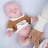 AISITE Full Silicone Baby Doll Girl  16 Inch Realistic Platinum Silicone Reborn Baby Doll for Christmas and Birthday Gift (16 inch Girl Painted A) view 4