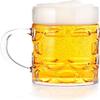 16oz Clear Plastic Beer Mug with Handle PACK OF 50, Reusable, Dishwasher Safe, Plastic for Indoor/Outdoor Use view 2