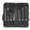 Cangshan HELENA Series German Steel Forged BBQ Knife Set (Black, 9-Piece Bag Set) view 2