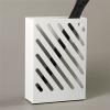 Fodalob Umbrella Stand Modern Creative Metal, Commercial Freestanding Umbrella HolderBucket, Multifunctional Storage Rack, with Drainer and Hook (Color : White) view 3
