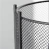 Fodalob Umbrella Rack Stand for Canes Walking Sticks Umbrellas, Umbrella Holder Bucket, Cylinder with Water Tray, Grid Design, 20x23x60cm, Black view 4