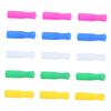UPKOCH 25pcs Tumbler Straws Rubber Straw Tips Silicone Straw Tips Stainless Steel Straw Silicone Straw Covers Stainless Steel Straws Cover Metal Straw Silicone Tips Straws Covers Nozzle view 1