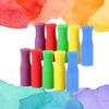 UPKOCH 25pcs Tumbler Straws Rubber Straw Tips Silicone Straw Tips Stainless Steel Straw Silicone Straw Covers Stainless Steel Straws Cover Metal Straw Silicone Tips Straws Covers Nozzle view 4