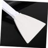 BESTonZON 3pcs Cake Frosting Silicone Spatulas Cake Spatula Icing Scraper Cheese Spreader Cake Bench Scraper Medium Spatula Cake Stand Scraper Plastic Scraper Butter White view 4