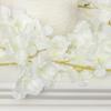 Factory Direct Craft Cream Artificial Cherry Blossom Garlands 2 Cherry Blossom Garlands for Spring Decorating and Summer Displays (72 Inches Long Each) view 3