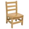 RRI Goods Kids Wooden Chair Set, Fully Assembled Youth Ladderback Wood Chairs for Children, 12" Seat Height for Ages 6-8 (Set of Two) view 3