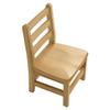 RRI Goods Kids Wooden Chair Set, Fully Assembled Youth Ladderback Wood Chairs for Children, 12" Seat Height for Ages 6-8 (Set of Two) view 4