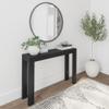 Plank+Beam Modern Solid Wood Console Table, 46 Inch, Sofa Table, Narrow Entryway Table for Hallway, Behind The Couch, Living Room, Foyer, Easy Assembly, Black view 1