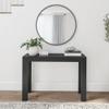 Plank+Beam Modern Solid Wood Console Table, 46 Inch, Sofa Table, Narrow Entryway Table for Hallway, Behind The Couch, Living Room, Foyer, Easy Assembly, Black view 3