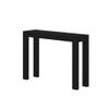 Plank+Beam Modern Solid Wood Console Table, 46 Inch, Sofa Table, Narrow Entryway Table for Hallway, Behind The Couch, Living Room, Foyer, Easy Assembly, Black view 4