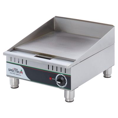 Winco Commercial-Grade Electric Griddle, 16"