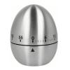 Stainless Steel Egg Timer, 60mins Count Down Rotating Kitchen Timer Mechanical Timer with Non Slip Base for Home Baking Student view 1