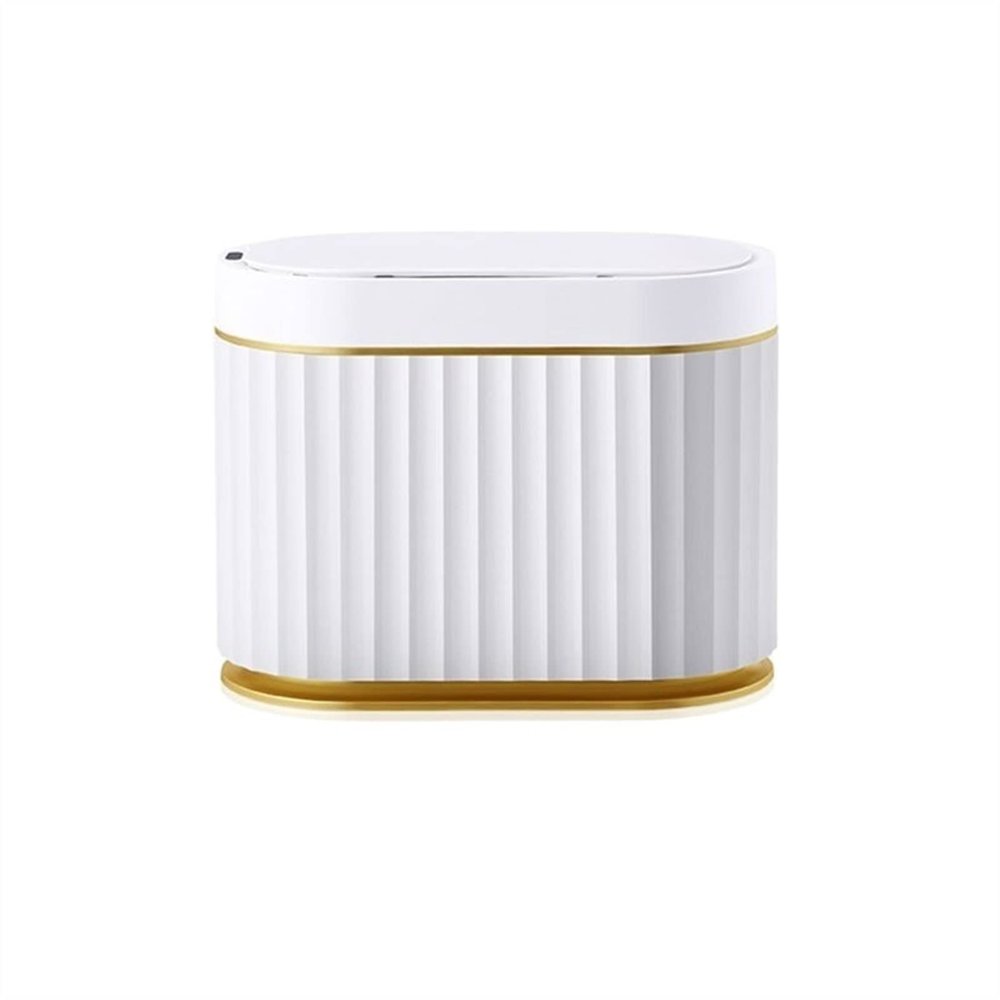 DYPASA Wastepaper Basket Smart Sensor Trash Can Desk Small Lovely Mini Light Luxury Wind Mini Basket Bucket Small Garbage Can4L Garbage Can