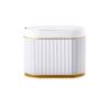 DYPASA Wastepaper Basket Smart Sensor Trash Can Desk Small Lovely Mini Light Luxury Wind Mini Basket Bucket Small Garbage Can4L Garbage Can view 1