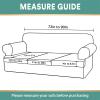 GAMUKAI Velvet T-Cushion Sofa Cover 4-Piece Set  Stretchable Sofa Slipcover for 3-Seater Couches, Includes 3 T-Cushion Covers  Soft Furniture Protector (Teal, Sofa) view 4