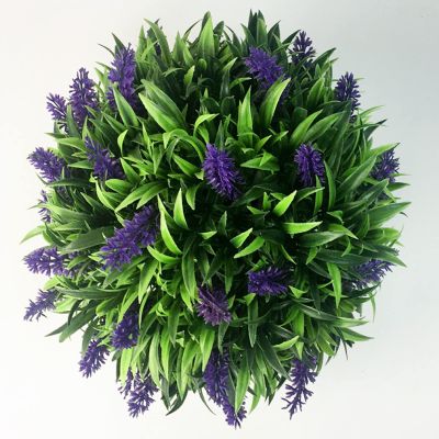 Faux Plants Decorative Balls 8inch, Artificial Boxwood Topiary Plant Balls Decorative, Faux Boxwood Ball for Backyard, Balcony,Garden, Wedding and Home Dcor
