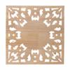 Wood Carved Corner Onlay Applique Unpainted Frame Cupboard Cabinet Decal for Home Furniture Decoration,F5,14 view 4