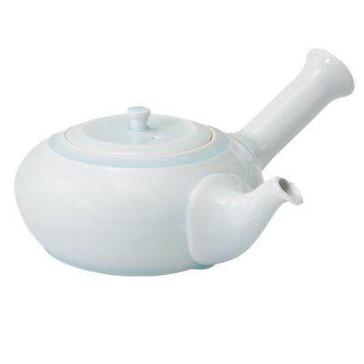 Saikai Pottery 63904 Hasami Pottery Teapot, Capacity: Approx. 10.1 fl oz (300 ml), Celadon