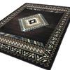 YHSF South Western Area Rug for Living Room, Bedroom, Kitchen & More - Easy to Clean, Soft & Durable Native American Tribal Rug - Stain-Proof, Non-Slip Runner for Home Decor - Chocolate Brown, 5' x 7' view 4