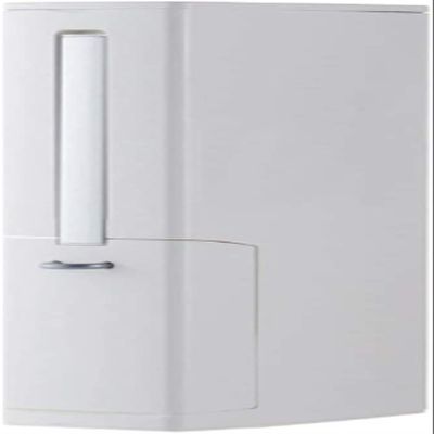 TATSEN Bathroom Trash Can Plastic Toilet Brush Bathroom Trash Can Garbage Bag Dispenser